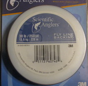backing 30 lb \ 13 kg , 100 yd \ 91 m WHITE Scientific Anglers